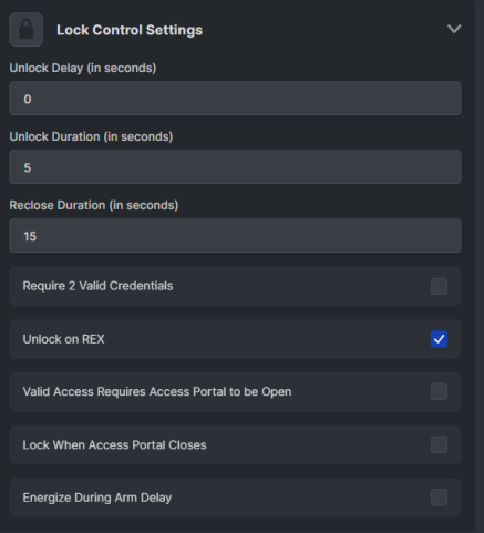 A screenshot of a lock control

AI-generated content may be incorrect.